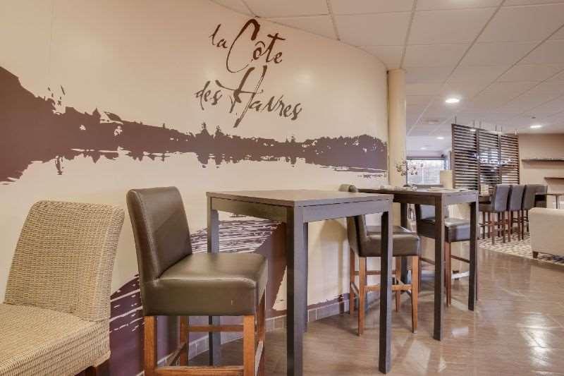 Brit Hotel De La Cote Des Havres Lessay Restaurante foto
