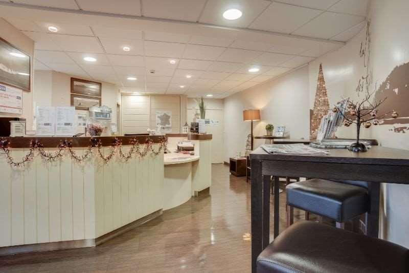 Brit Hotel De La Cote Des Havres Lessay Interior foto