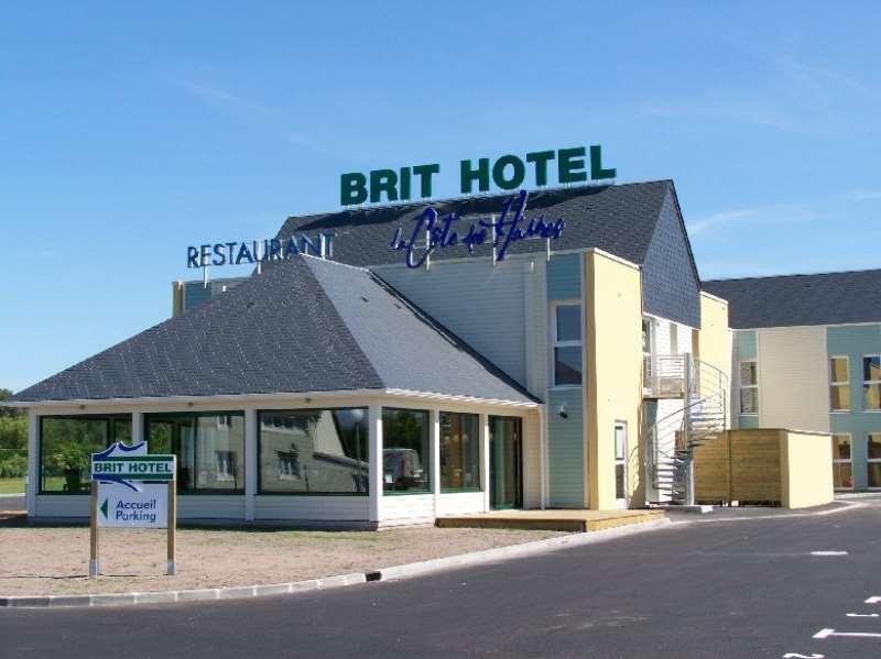Brit Hotel De La Cote Des Havres Lessay Exterior foto